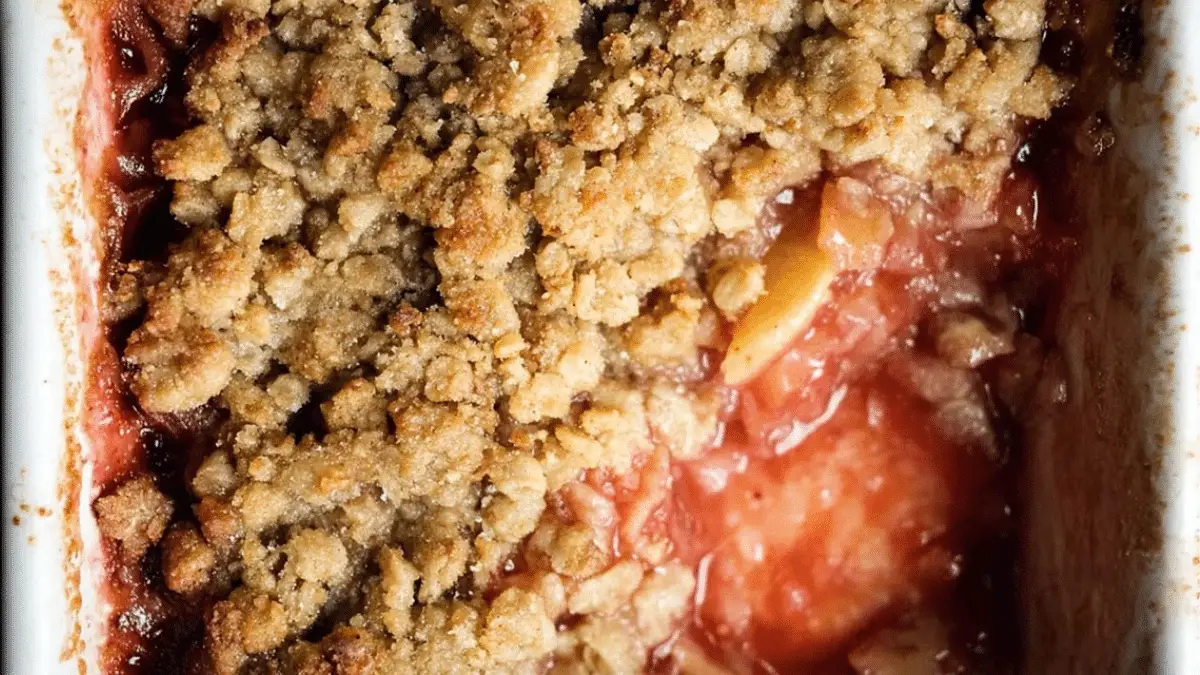 No-Fuss Rhubarb Crisp: The Best 1-Hour Spring Dessert Recipe